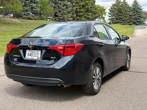 Black Sand Pearl 2017 Toyota Corolla XLE