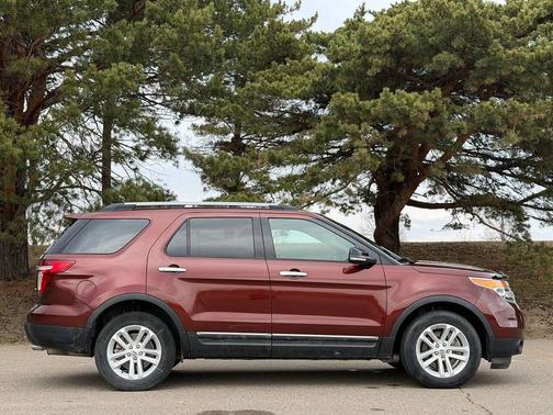 Ruby Red Metallic Tinted Clearcoat 2015 Ford Explorer XLT