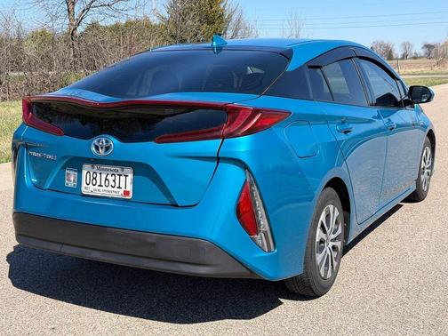 Blue Magnetism 2017 Toyota Prius Prime Premium