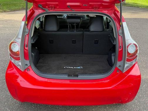 Absolutely Red 2012 Toyota Prius c Three