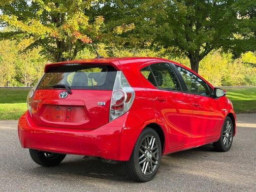 Absolutely Red 2012 Toyota Prius c Three