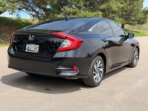 Crystal Black Pearl 2018 Honda Civic EX