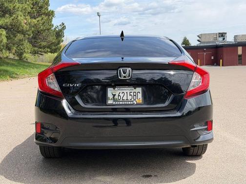 Crystal Black Pearl 2018 Honda Civic EX
