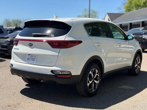 Clear White 2020 Kia Sportage LX