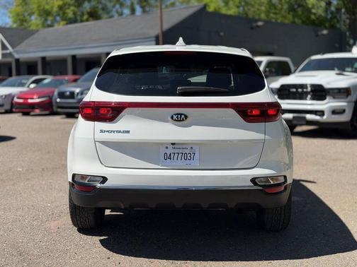 Clear White 2020 Kia Sportage LX