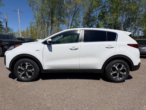 Clear White 2020 Kia Sportage LX
