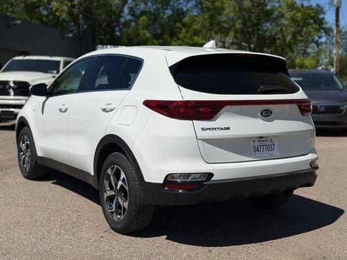 Clear White 2020 Kia Sportage LX