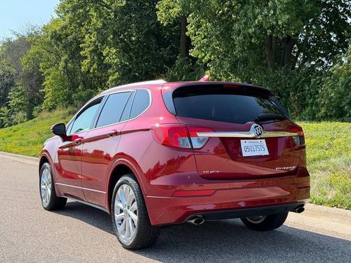 Chili Red Metallic 2017 Buick Envision Premium II