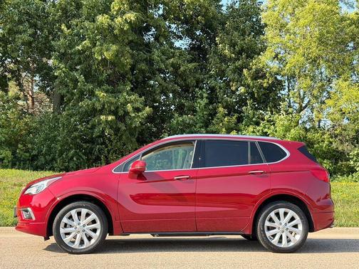 Chili Red Metallic 2017 Buick Envision Premium II