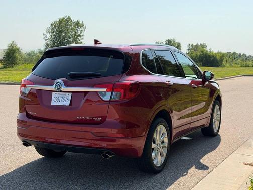 Chili Red Metallic 2017 Buick Envision Premium II