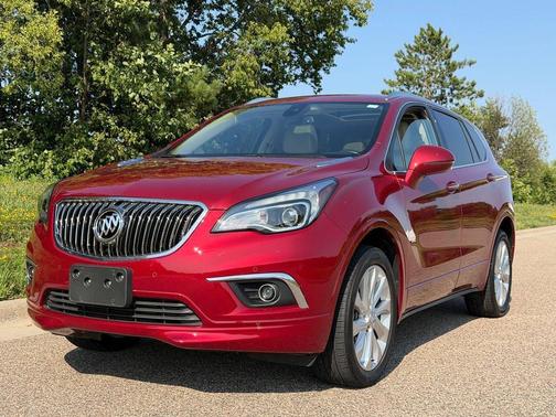 Chili Red Metallic 2017 Buick Envision Premium II