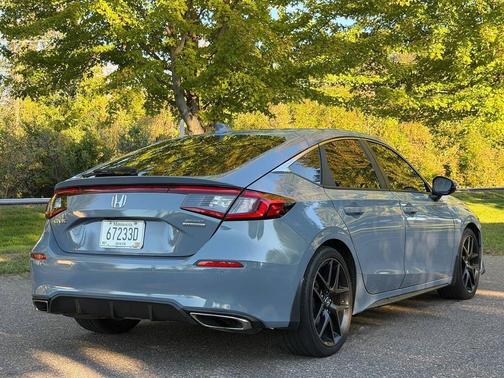 Sonic Gray Pearl 2022 Honda Civic Sport Touring