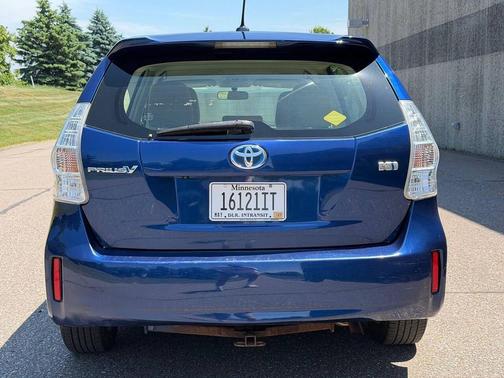 Blue 2012 Toyota Prius v Two