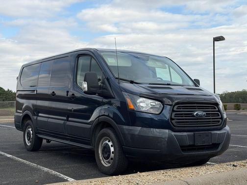 Blue Jeans Metallic 2019 Ford Transit-150 Base