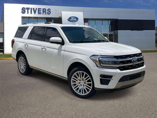 Star White Metallic Tri-Coat 2024 Ford Expedition Limited