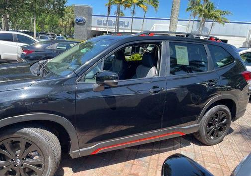 Crystal Black Silica 2019 Subaru Forester Sport