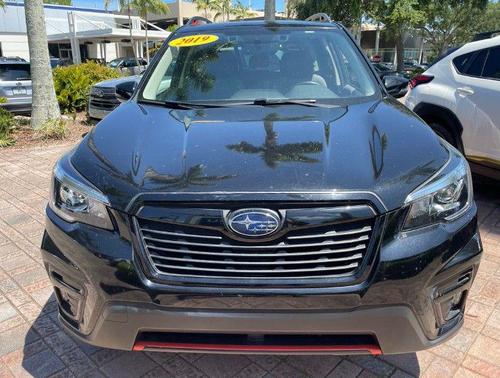 Crystal Black Silica 2019 Subaru Forester Sport