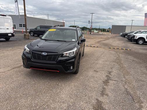 Crystal Black Silica 2019 Subaru Forester Sport