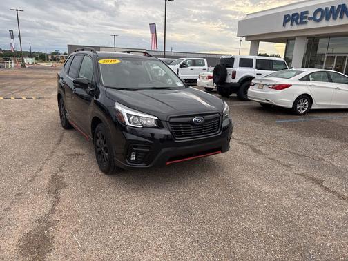 Crystal Black Silica 2019 Subaru Forester Sport