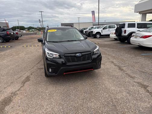 Crystal Black Silica 2019 Subaru Forester Sport