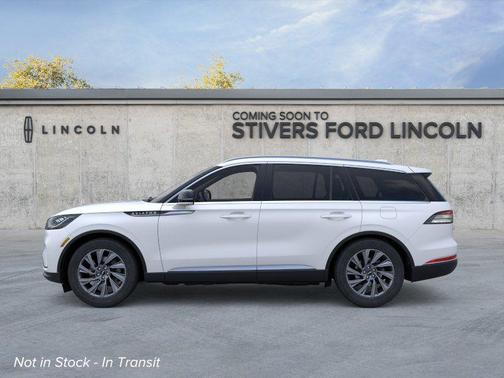 Pristine White Metallic Tri-Coat 2026 Lincoln Aviator Premiere