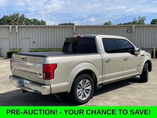 WHITE GOLD 2018 Ford F-150 King Ranch