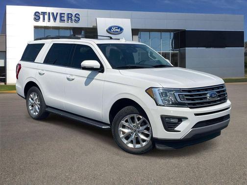 Star White Metallic Tri-Coat 2020 Ford Expedition XLT