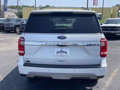 Star White Metallic Tri-Coat 2020 Ford Expedition XLT