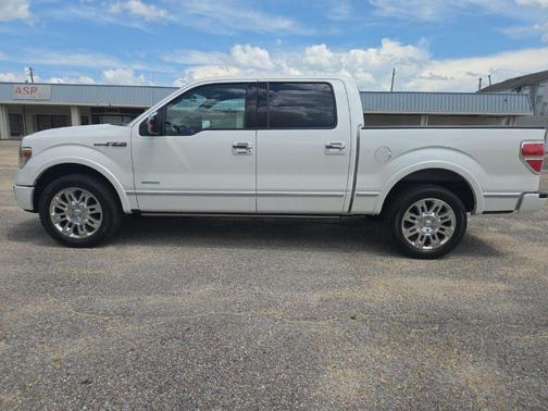 White Platinum Clearcoat Metallic 2013 Ford F-150 Platinum
