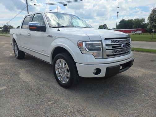 White Platinum Clearcoat Metallic 2013 Ford F-150 Platinum