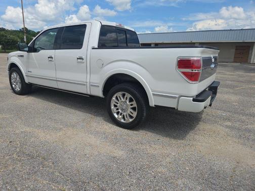 White Platinum Clearcoat Metallic 2013 Ford F-150 Platinum