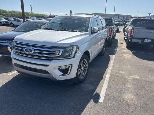 White Platinum Metallic Tri-Coat 2018 Ford Expedition Limited