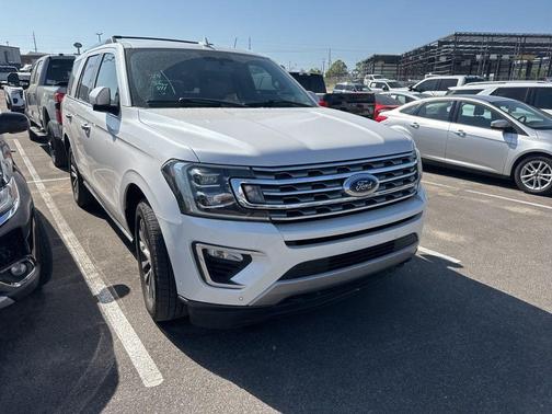 White Platinum Metallic Tri-Coat 2018 Ford Expedition Limited