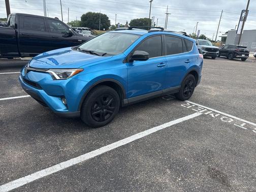 Electric Storm Blue 2018 Toyota RAV4 LE