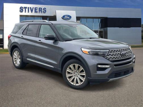 Carbonized Gray Metallic 2022 Ford Explorer Limited