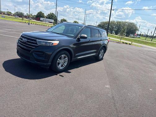 Agate Black Metallic 2021 Ford Explorer XLT