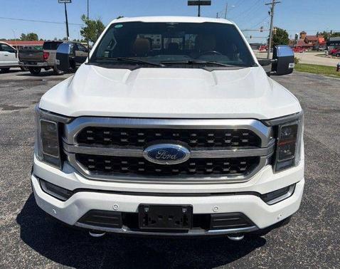 Star White Metallic Tri-Coat 2023 Ford F-150 Platinum