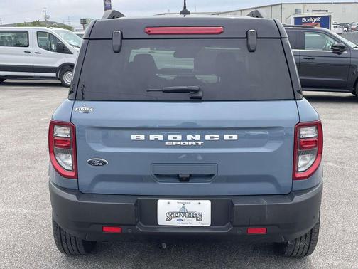 Azure Gray Metallic Tri-Coat 2024 Ford Bronco Sport Outer Banks
