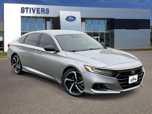 Sonic Gray Pearl 2022 Honda Accord Sport SE 1.5T