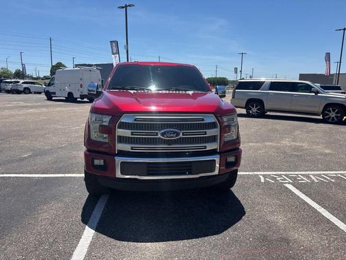 Ruby Red Metallic Tinted Clearcoat 2016 Ford F-150 Platinum