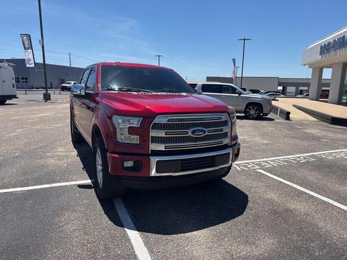 Ruby Red Metallic Tinted Clearcoat 2016 Ford F-150 Platinum