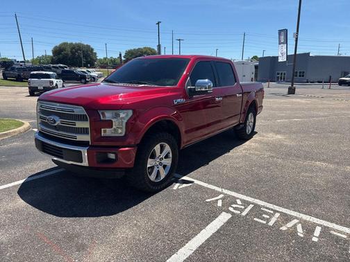 Ruby Red Metallic Tinted Clearcoat 2016 Ford F-150 Platinum