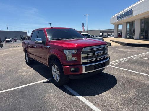 Ruby Red Metallic Tinted Clearcoat 2016 Ford F-150 Platinum