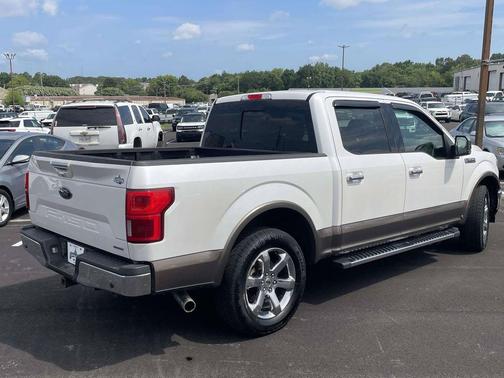 White Platinum Metallic Tri-Coat 2019 Ford F-150 Lariat