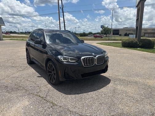 Black Sapphire Metallic 2022 BMW X3 sDrive30i