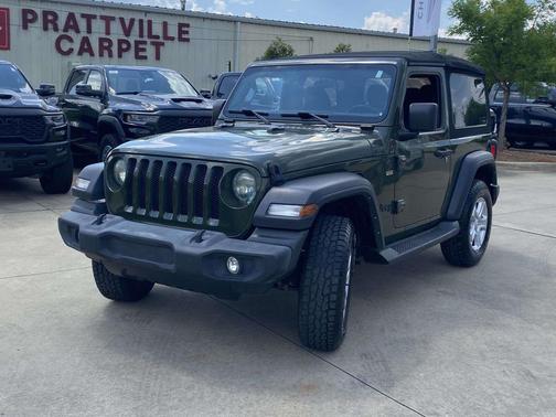 Sarge Green Clearcoat 2022 Jeep Wrangler Sport S