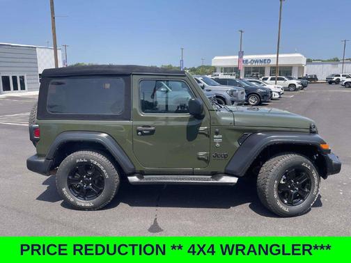 Sarge Green Clearcoat 2022 Jeep Wrangler Sport S