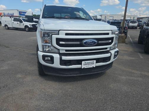 Star White Metallic Tri-Coat 2022 Ford F-250 Lariat
