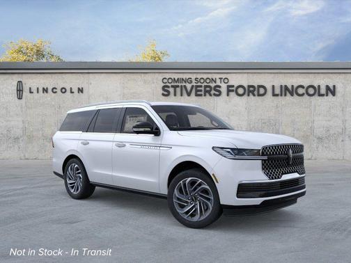 Star White Metallic Tri-Coat 2026 Lincoln Navigator Reserve