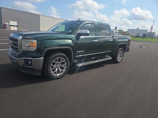 Emerald Green Metallic 2015 GMC Sierra 1500 SLT